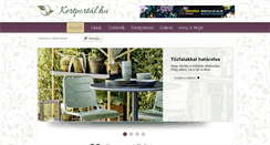 Desktop Screenshot of kertportal.hu
